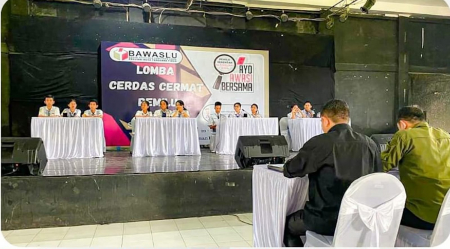 Lomba Cerdas Cermat Pemilu Bawaslu NTT, Pelajar di Kupang Antusias