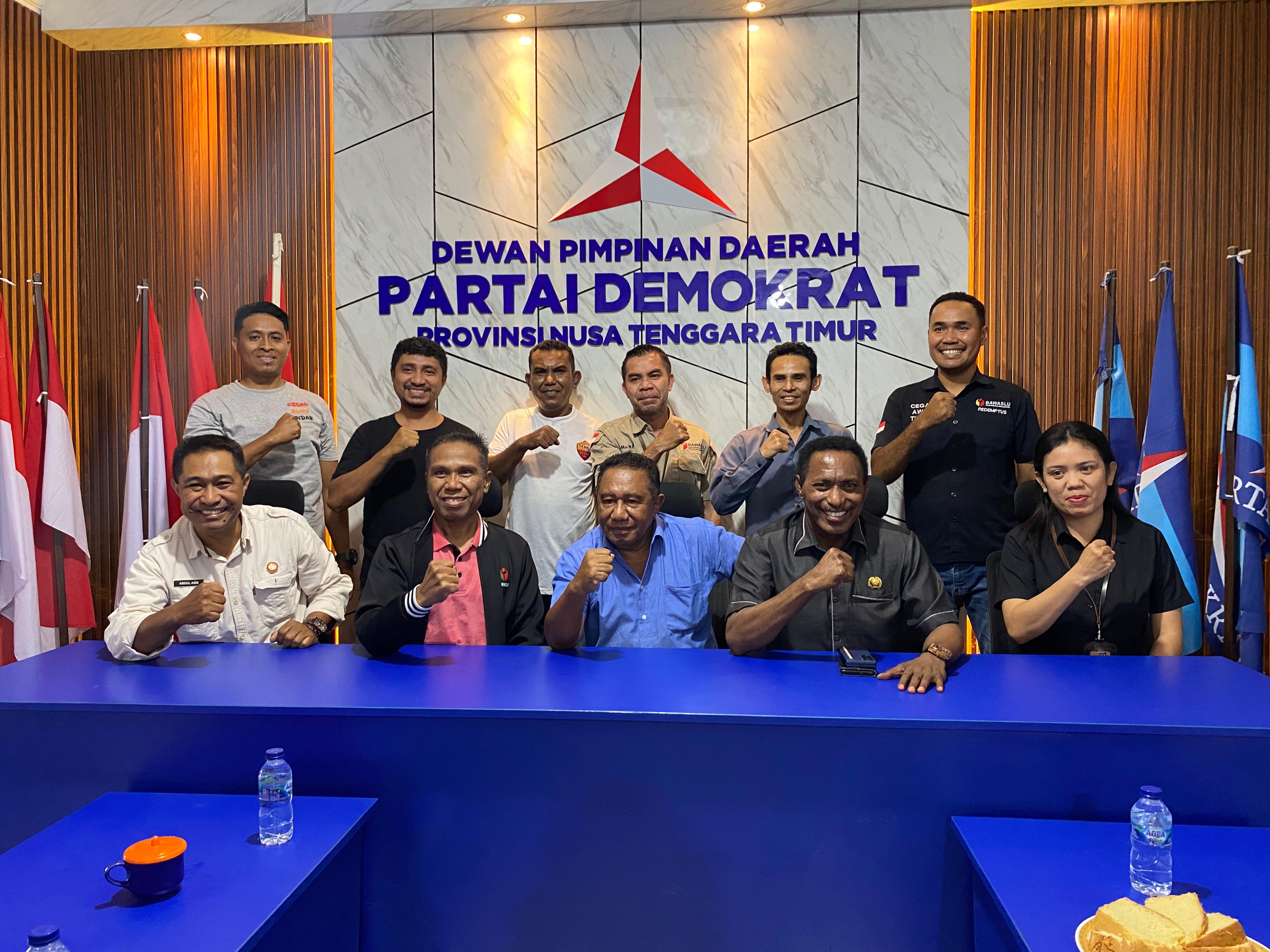 Bawaslu NTT – Dalam rangka persiapan pengawasan Pemilu dan Pilkada yang akan datang, Badan Pengawas Pemilihan Umum (Bawaslu) Provinsi Nusa Tenggara Timur (NTT) melakukan kunjungan ke Sekretariat DPD Partai Demokrat Provinsi NTT, Jumat (06/03/2026).