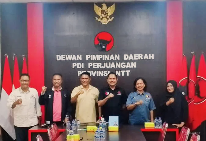 Badan Pengawas Pemilihan Umum (Bawaslu) Provinsi Nusa Tenggara Timur (NTT) melakukan kunjungan resmi ke Kantor Dewan Pimpinan Daerah (DPD) Partai Demokrasi Indonesia Perjuangan (PDIP) NTT, Jumat (6/3/2026) pukul 17.00 WITA.