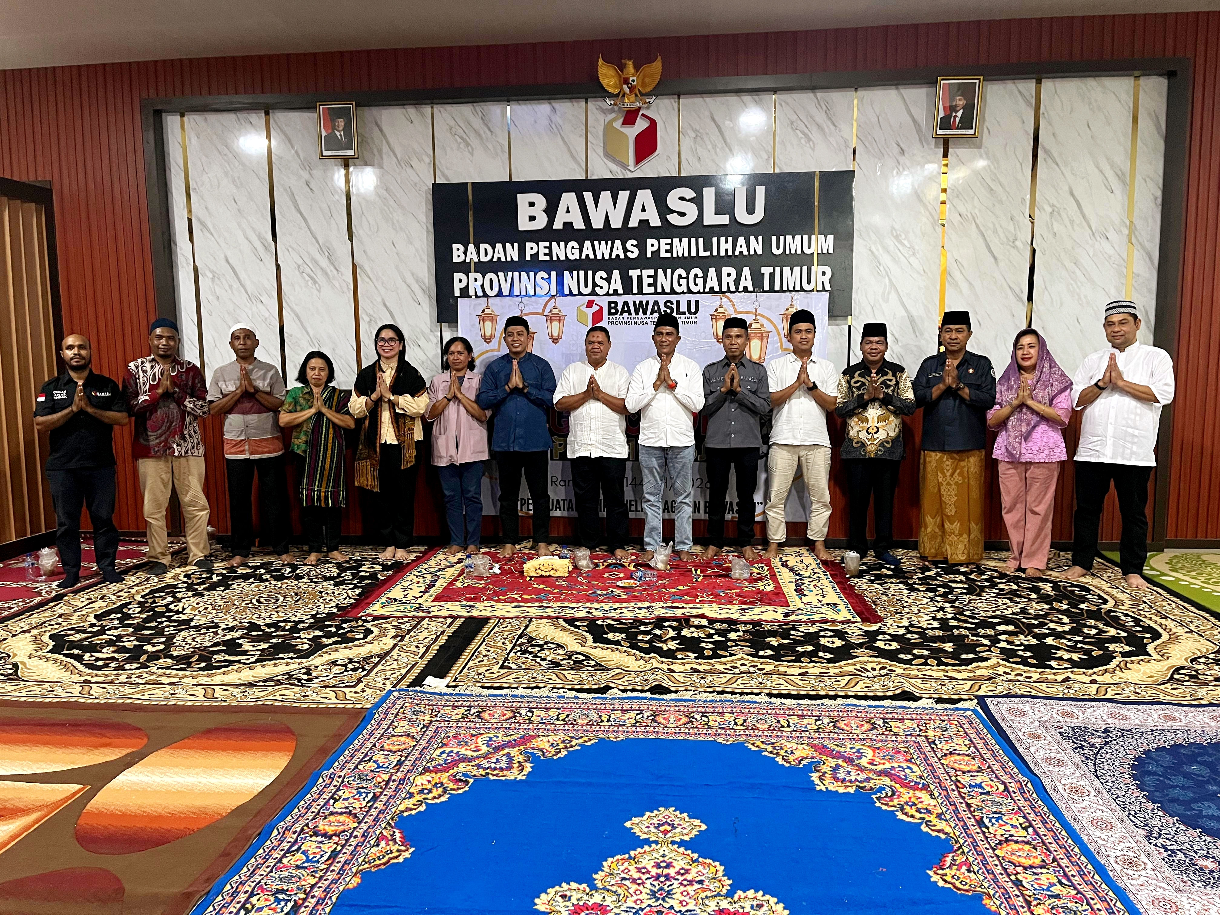 Badan Pengawas Pemilihan Umum (Bawaslu) Provinsi Nusa Tenggara Timur (NTT) menyelenggarakan kegiatan "Ngabuburit Pengawasan" pada Selasa, 10 Maret 2026.