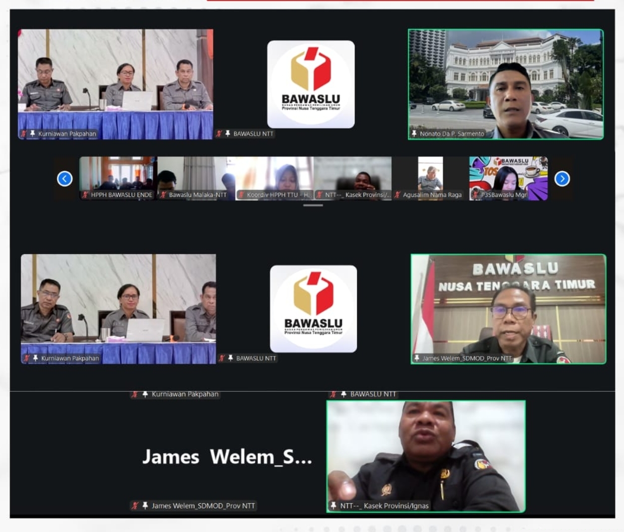 Badan Pengawas Pemilihan Umum (Bawaslu) Provinsi Nusa Tenggara Timur (NTT) secara resmi membuka kegiatan diskusi tematik bertajuk "TOS (Temu Obrol Santai) Kopi Barista" pada Senin, 30 Maret 2026.
