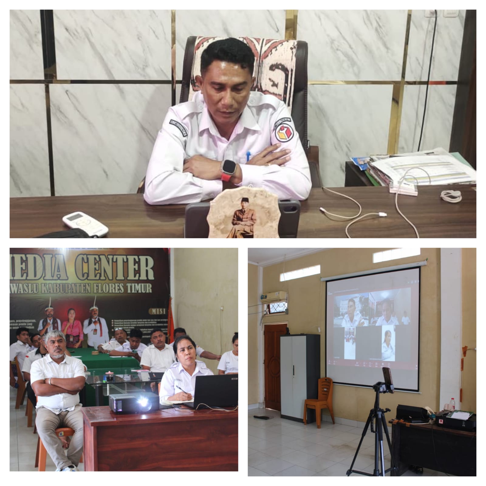 Dalam upaya melahirkan penyelenggara pengawas yang berkualitas untuk menghadapi Pemilu 2029, Badan Pengawas Pemilihan Umum (Bawaslu) Kabupaten Flores Timur menyelenggarakan kegiatan peningkatan kapasitas Sumber Daya Manusia (SDM) pada Rabu, 22 April 2026.