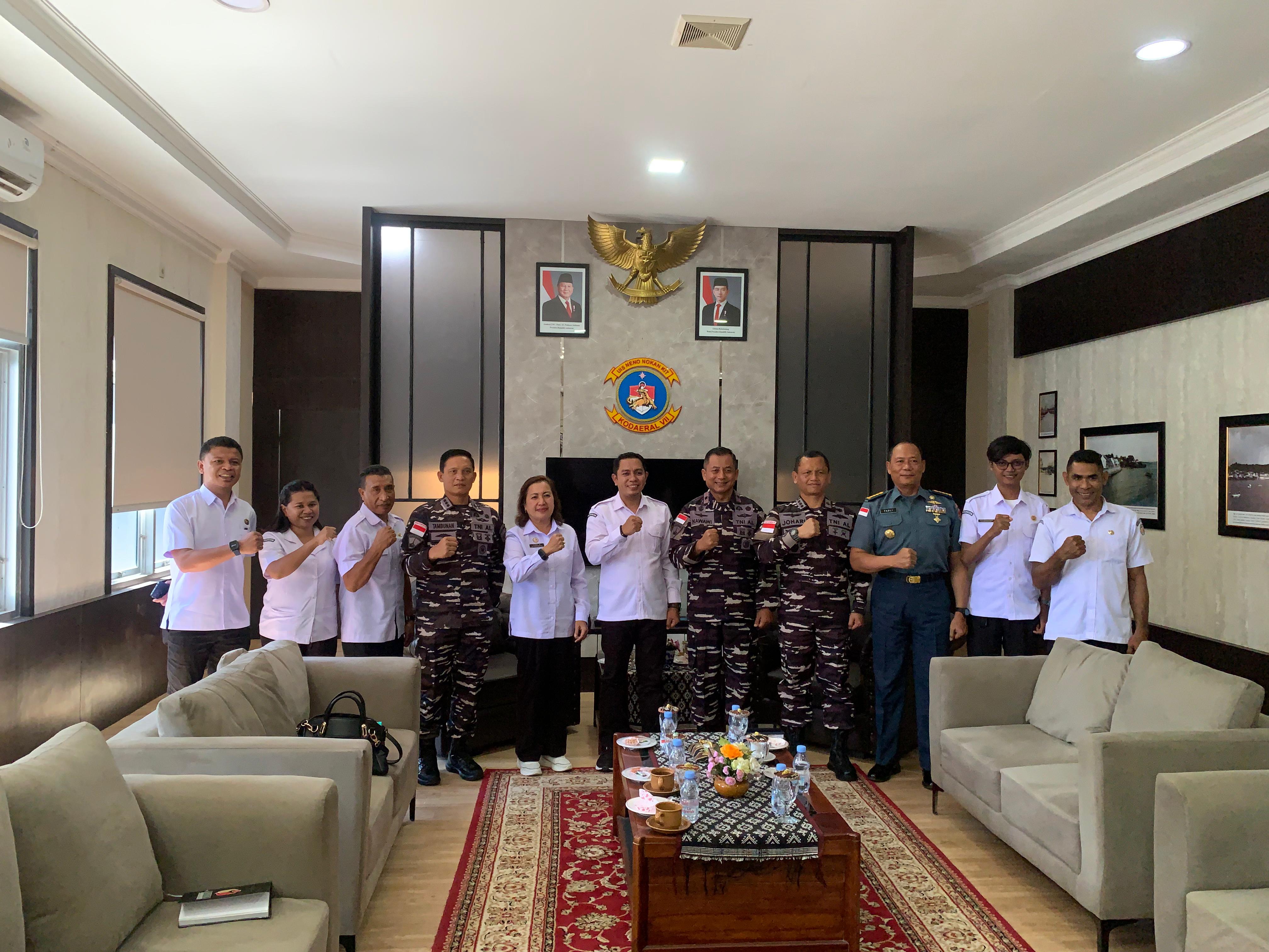 Dalam rangka pengawasan Pemutakhiran Data Pemilih Berkelanjutan (PDPB), Badan Pengawas Pemilihan Umum Provinsi Nusa Tenggara Timur melakukan koordinasi dengan Lantamal VII Kupang, Selasa (13/5/2026).