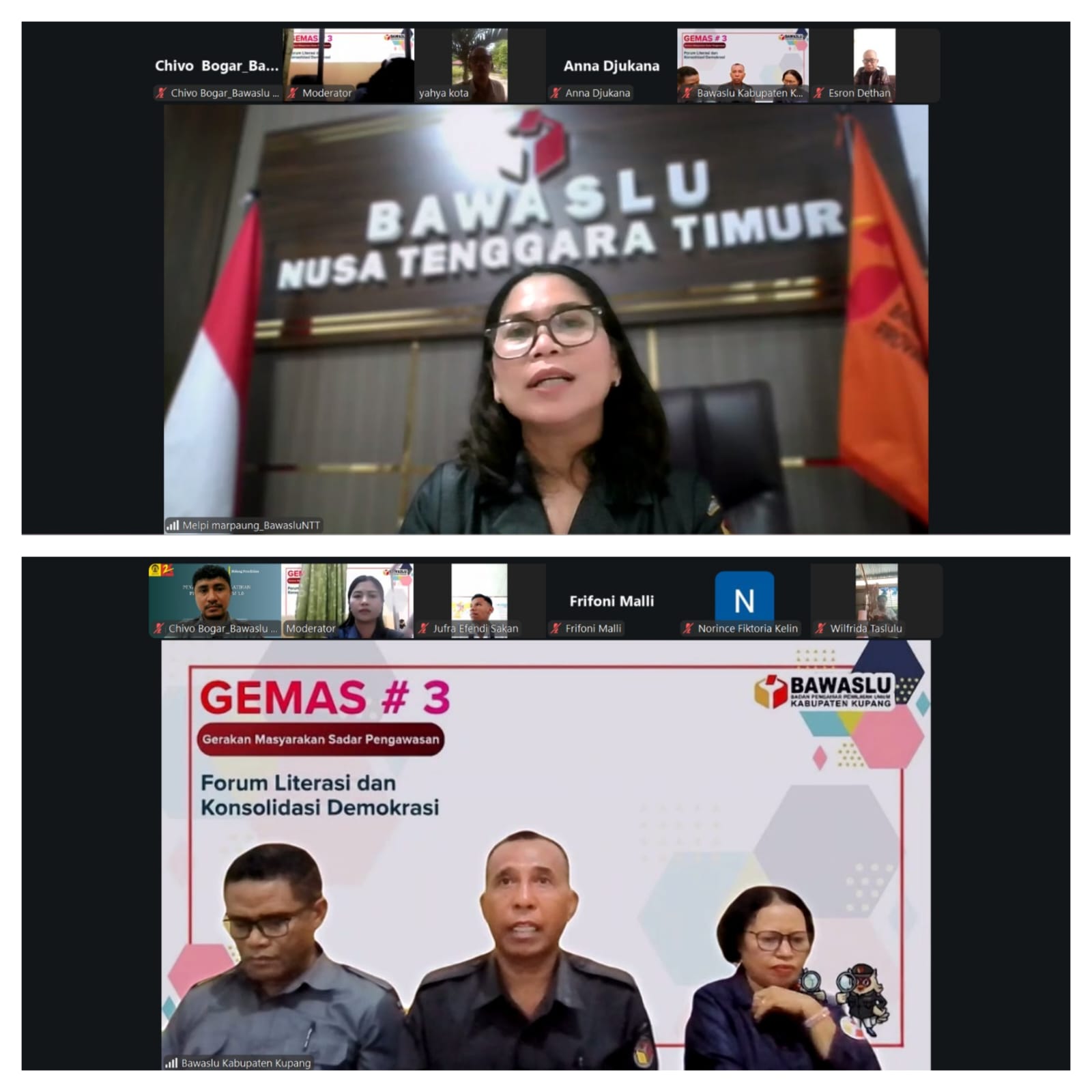 Anggota Badan Pengawas Pemilihan Umum (Bawaslu) Provinsi Nusa Tenggara Timur (NTT), Melpi Marpaung menegaskan bahwa keterwakilan dan peran aktif perempuan dalam pengawasan Pemilu bukan sekadar pemenuhan syarat administratif.
