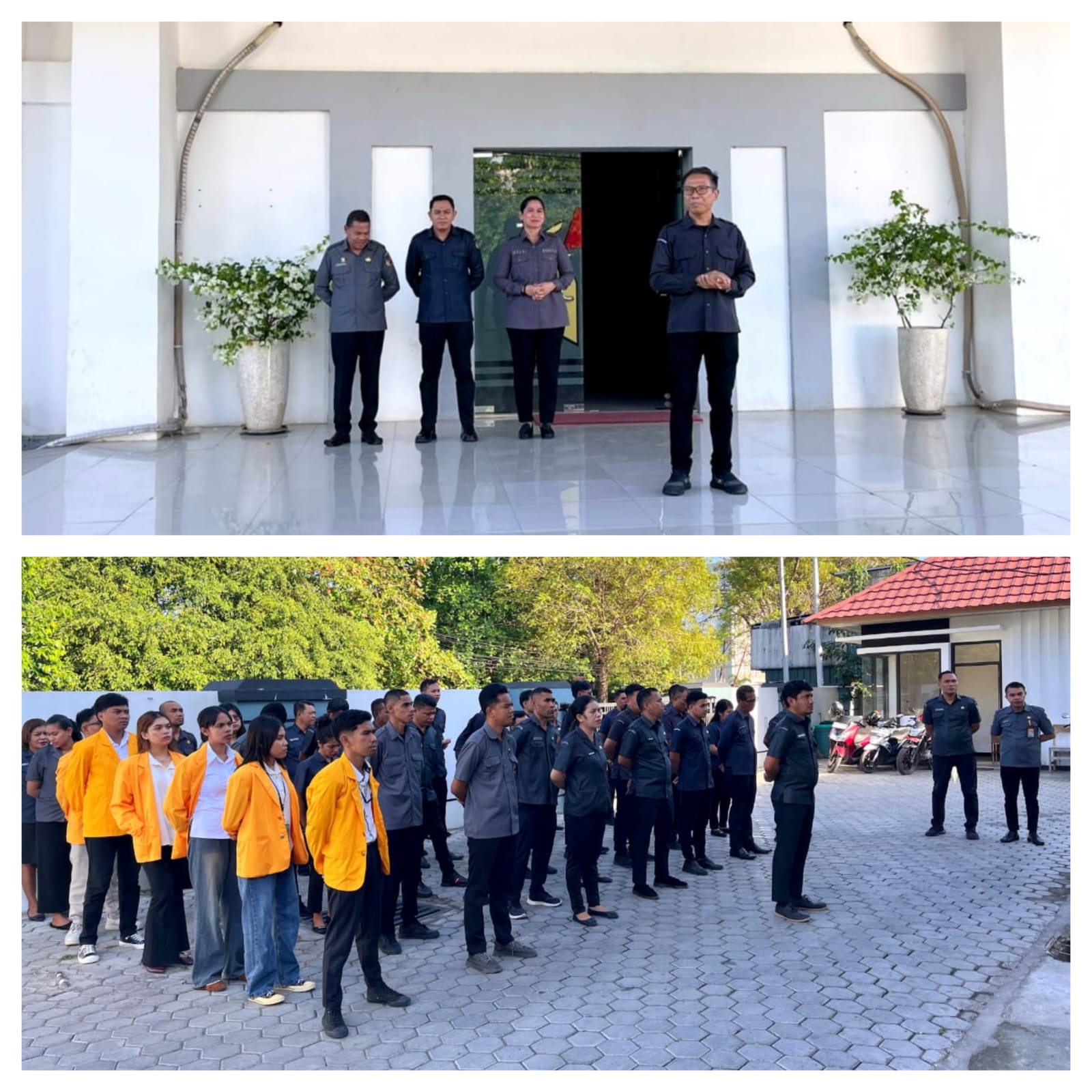 Badan Pengawas Pemilihan Umum Provinsi Nusa Tenggara Timur (Bawaslu NTT) menggelar apel pagi yang dipimpin oleh James Welem Ratu pada Senin (25/5/2026).
