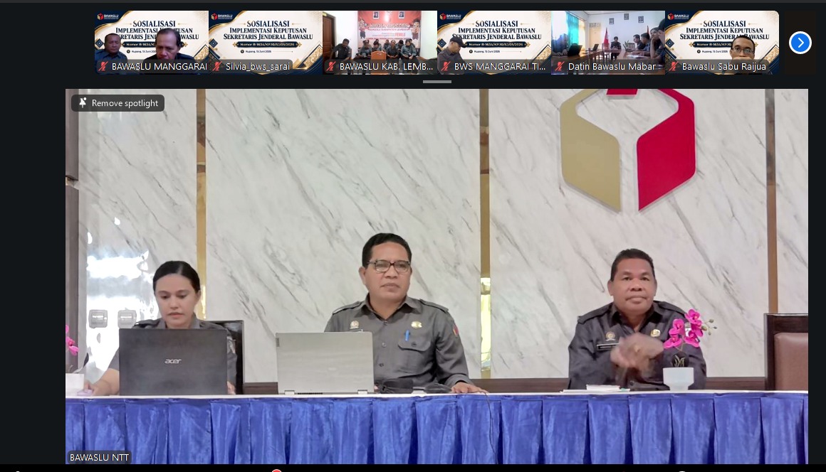 Disiplin Kinerja Jadi Kunci: Bawaslu NTT Dorong Reformasi Birokrasi ASN