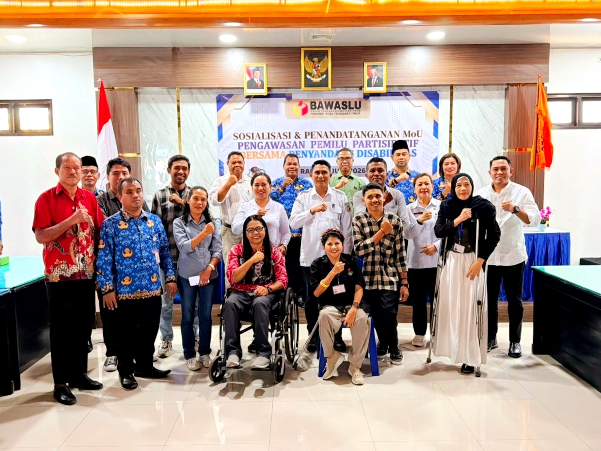 ​"Demokrasi Tanpa Batas: Bawaslu NTT Gandeng Komunitas Disabilitas Kawal Pemilu 2029"