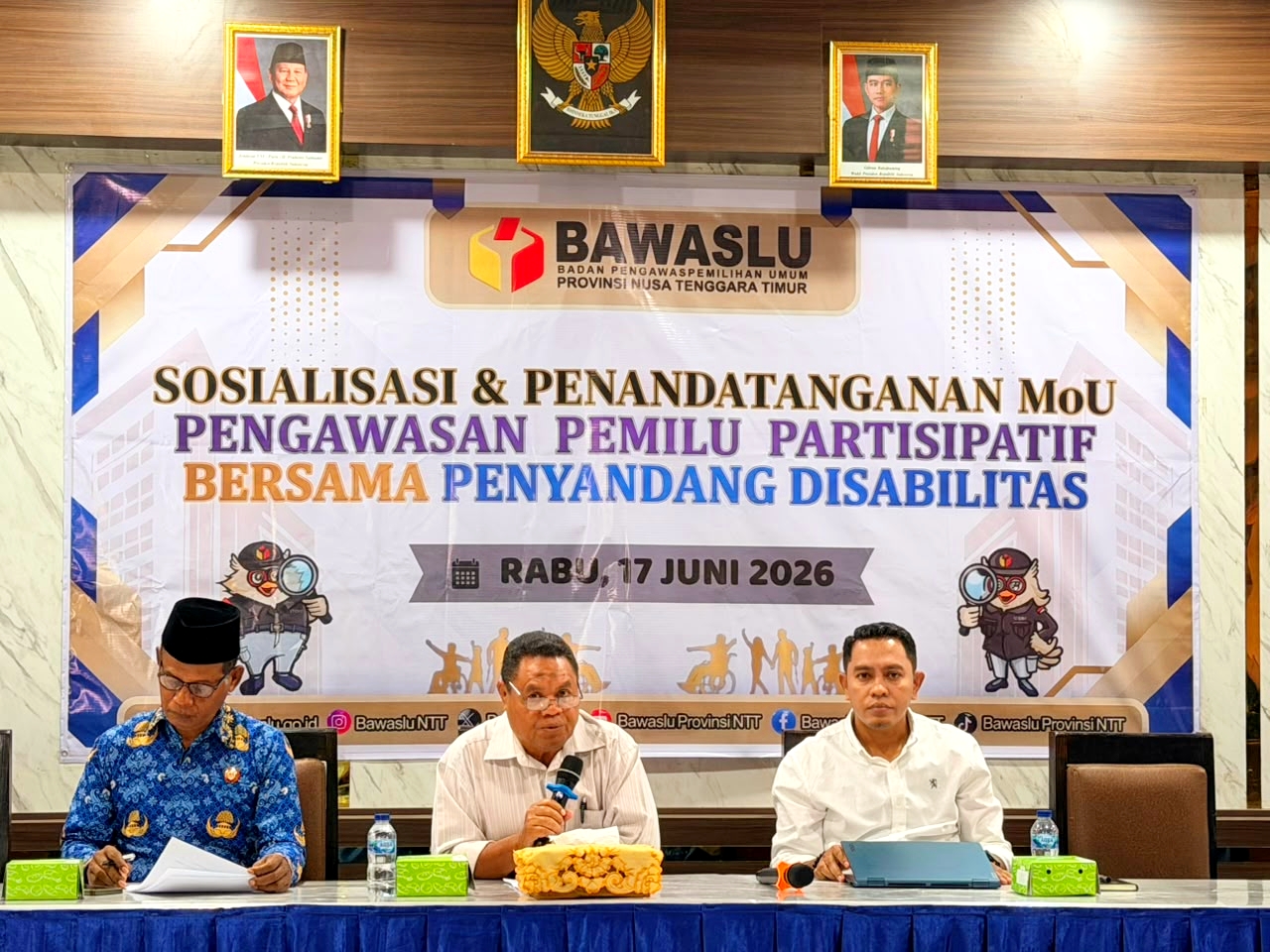 ​"Sinergi Bawaslu NTT dan Komunitas Difabel: Kawal Hak Pilih, Tegakkan Keadilan Pemilu"