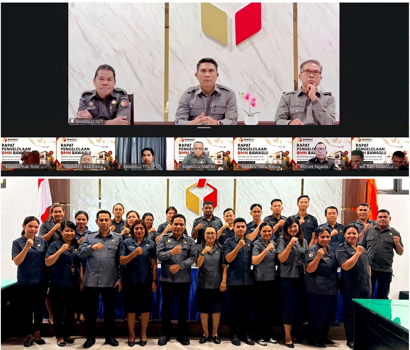 Tertib Aset, Kuatkan Pengawasan: Bawaslu NTT Optimalkan Pengelolaan BMN Berbasis Digital