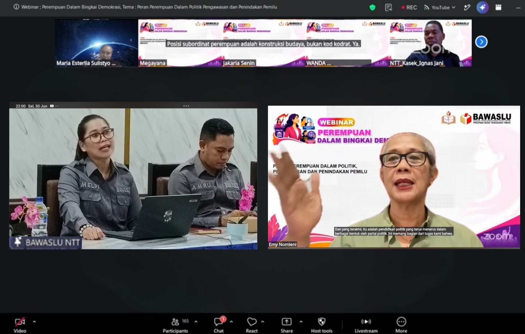 Demokrasi Berkualitas Dimulai dari Kesempatan yang Setara bagi Perempuan
