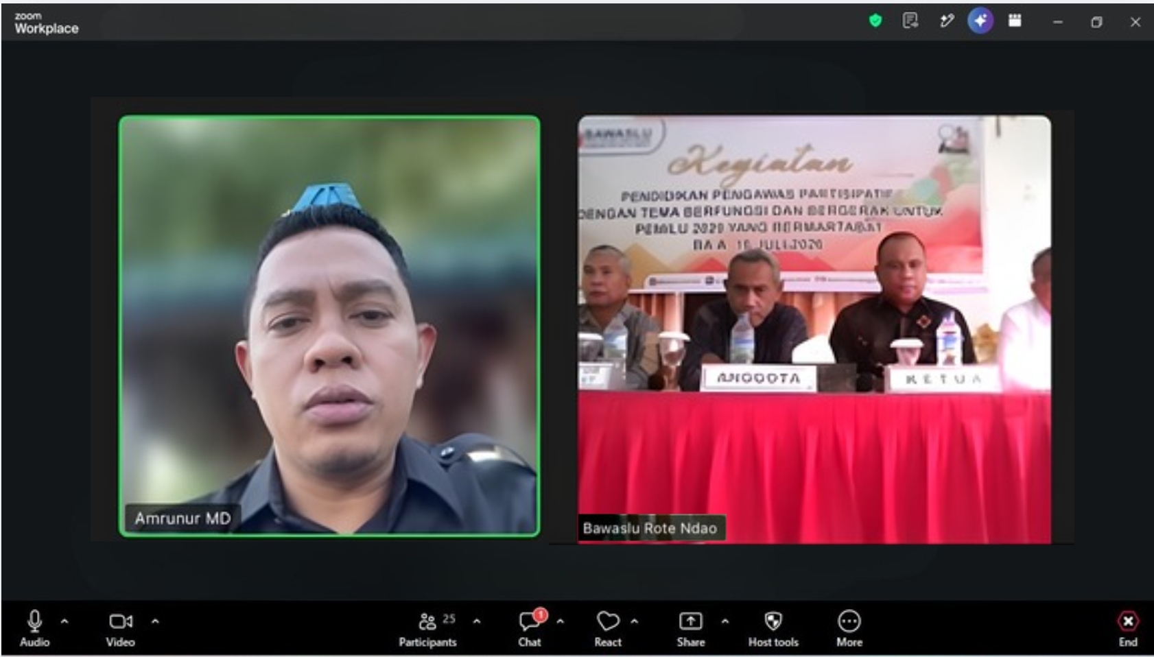 Amrunur: "Pengawasan Pemilu Adalah Tanggung Jawab Bersama, Dimulai dari Partisipasi Masyarakat"