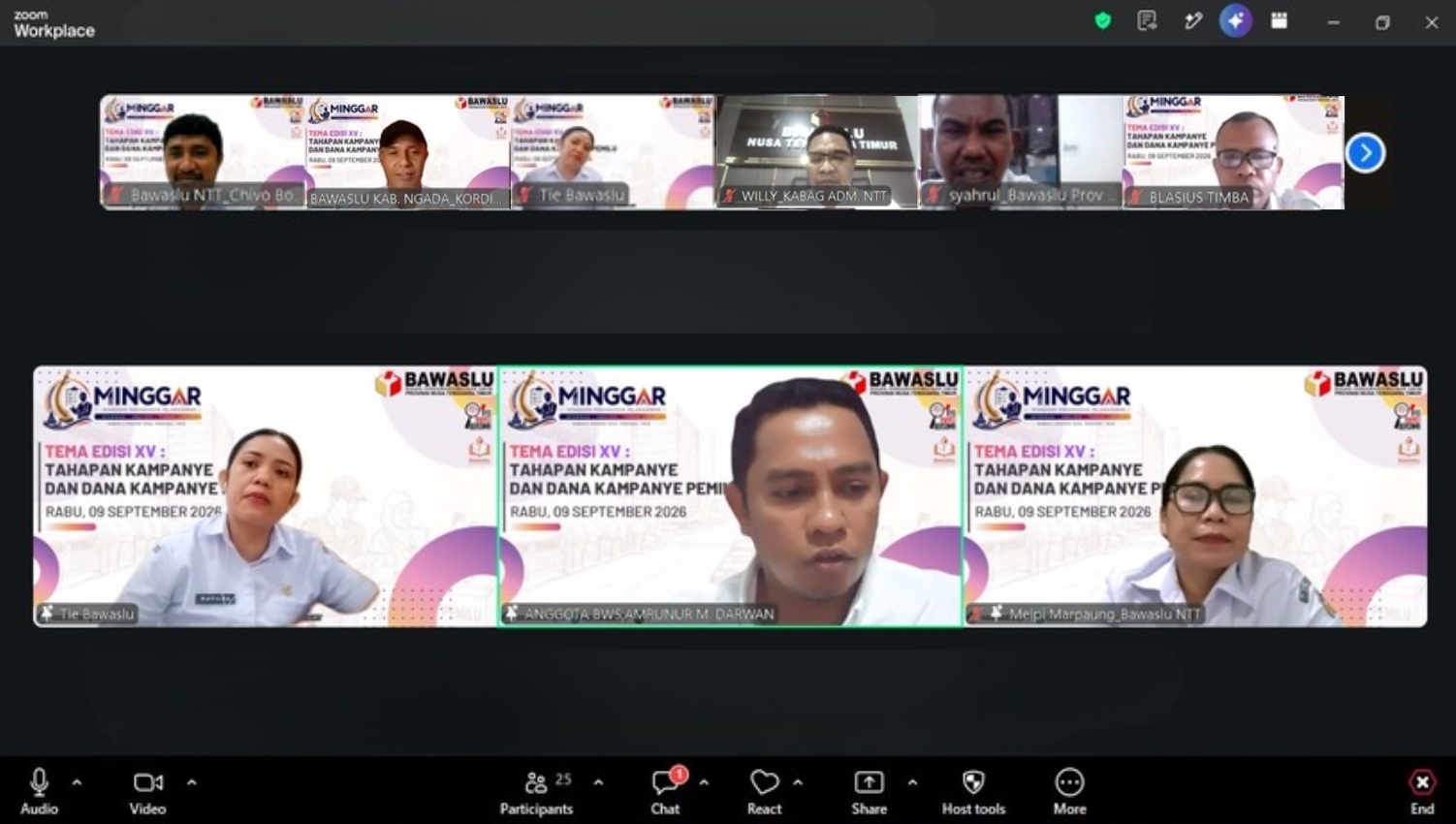 Perkuat Pengawasan, Tutup Celah Prosedur, Kawal Pemilu Berintegritas