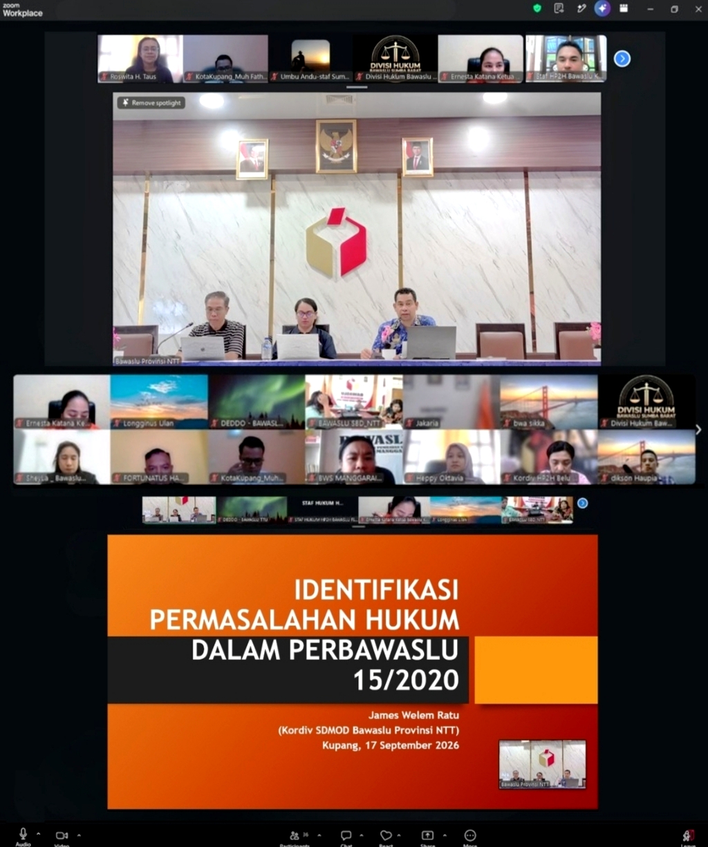 Pahami Aturan, Tegakkan Integritas, Wujudkan Pemilu Berintegritas