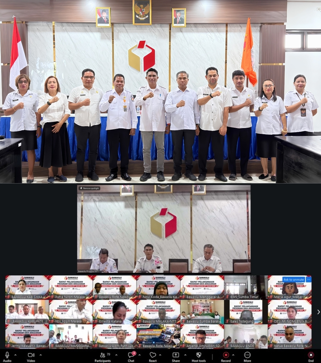 Evaluasi Program dan Anggaran sebagai Fondasi Perbaikan Kinerja dan Penguatan Kelembagaan Bawaslu NTT