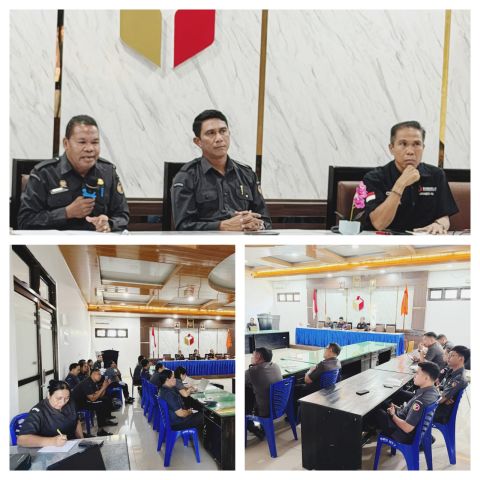 Badan Pengawas Pemilihan Umum (Bawaslu) Provinsi Nusa Tenggara Timur (NTT) menggelar rapat koordinasi internal bersama tim penyusun Rencana Strategis (Renstra) Bawaslu Provinsi NTT periode 2025 – 2029 pada Selasa (26/05/2026).