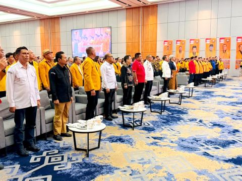 Perkuat Sinergi Demokrasi, Bawaslu NTT Hadiri Pelantikan Pengurus Partai Hanura Se-NTT