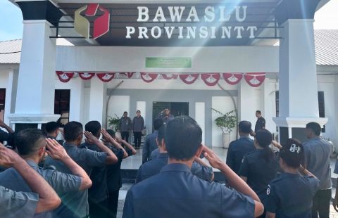 Kawal Data Pemilih, Perkuat Disiplin, Bawaslu NTT Teguhkan Komitmen Pengawasan Pemilu yang Profesional dan Berintegritas