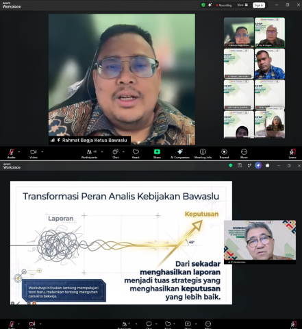 Perkuat Kompetensi Analis Kebijakan, Bawaslu Dorong Kebijakan Berbasis Bukti dan Akuntabel