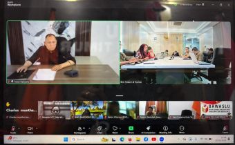 Badan Pengawas Pemilihan Umum (Bawaslu) Republik Indonesia menyelenggarakan Rapat Penyamaan Persepsi dan Strategi Pelaksanaan Tugas Konsolidasi Demokrasi dalam Memperkuat Penyelenggaraan Pemilihan Umum di Luar Tahapan pada Jumat, 20 Februari 2026.