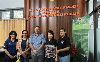 Dalam rangka memperkuat persiapan pengawasan Pemilihan Umum tahun 2029, Anggota Bawaslu Provinsi NTT, Magdalena Yuanita Wake, melakukan kunjungan kerja ke Fakultas Ilmu Sosial dan Ilmu Politik (FISIP) Universitas Nusa Cendana (Undana) Kupang.