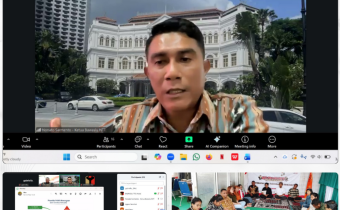 Ketua Badan Pengawas Pemilihan Umum (Bawaslu) Provinsi Nusa Tenggara Timur (NTT), Nonato Da Purificacao Sarmento, hadir secara zoom meeting sebagai narasumber utama dalam kegiatan "Ngabuburit Pengawasan Tahun 2026" yang diselenggarakan oleh Bawaslu Kabupaten Timor Tengah Selatan (TTS).