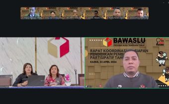Badan Pengawas Pemilihan Umum (Bawaslu) Provinsi Nusa Tenggara Timur (NTT) menggelar Rapat Koordinasi Persiapan Pendidikan Pengawas Partisipatif (P2P) Tahun 2026 pada Kamis (23/4/2026). 