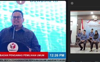 Badan Pengawas Pemilihan Umum (Bawaslu) Republik Indonesia resmi melantik dan mengambil sumpah janji jabatan Pegawai Negeri Sipil (PNS) serta Pengangkatan Pertama dalam Jabatan Fungsional di lingkungan Bawaslu. Acara yang berlangsung khidmat pada Selasa (19/05/2026) ini digelar secara hibrida (luring dan daring).