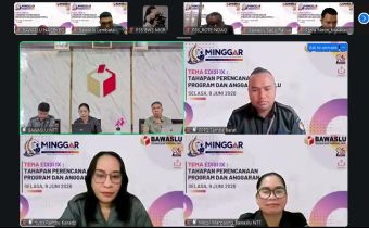 Sebagai wadah peningkatan kapasitas jajaran Pengawas Pemilu di lingkup Provinsi Nusa Tenggara Timur (NTT), Badan Pengawas Pemilihan Umum (Bawaslu) Provinsi NTT menggelar kegiatan Mingguan Penanganan Pelanggaran (MINGGAR) Edisi IX, Selasa (09/06/2026).