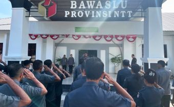 Kawal Data Pemilih, Perkuat Disiplin, Bawaslu NTT Teguhkan Komitmen Pengawasan Pemilu yang Profesional dan Berintegritas